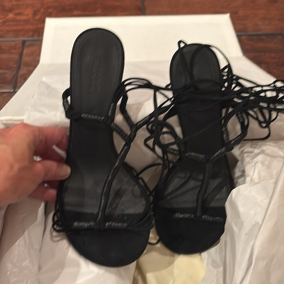 Isabel Marant black suede heels - Picture 1 of 8